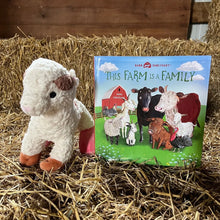 Load image into Gallery viewer, &quot;This Farm is a Family&quot; Book &amp; Lola Barn Buddy Bundle
