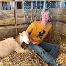 Load image into Gallery viewer, Adopt a Goat + Snuggle a Goat T-Shirt Bundle
